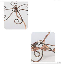 Buy and buy at Brandon Wrought Iron Leaf Tank Wine Rack Fashion Hanging Cup Holder Wine Rack Decoration Red Wine Goblet Upside Down ShelfRose Golda