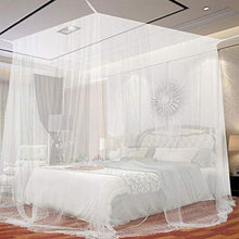 UYG - Zanzariera per letto ad angolo, 190 x 210 x 240 cm