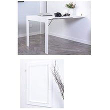 N/Z Daily Equipment Desk Bar Multi Function Living Room Firm Desk Type Household Wall Mounted Stable Folding Table Combination Dining Table And Chair Learning Home/Office