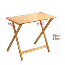 XZQ Tavolo Pieghevole Campeggio Giardino Tempo Libero caffè Snack Tavoli da Pranzo Tavolo da Parete Legno Portatile Quadrato Scrivania per Computer Gambe Regolabili in Altezza