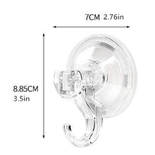 JINXM 4 Pezzi Ventose con Gancio Ganci Ventosa Resistenti per Bagno Gancio Ventosa Forte Senza Trapano Ventose