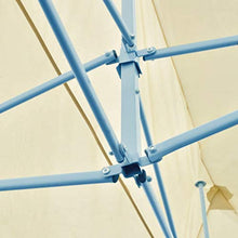 vidaXL Tenda per Feste Pop-up Pieghevole Impermeabile Crema Tendone Gazebo