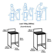 mobili Moderni Sgabelli da Bar da 65 cm (26") con Schienale e poggiapiedi in Metallo, Sgabello da Cucina Rivestito in Velluto Sedia da Bar dal Design Moderno Sgabello Sgabello da bistrot Mobili per