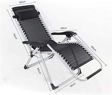 Lettini prendisole Reclinabili, reclinabili Zero Gravity Chair Lettino prendisole pieghevole, con batuffolo di cotone Sedia a sdraio Giardino per persone pesanti Spiaggia all'aperto Prato Campeggio Su