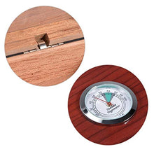 Humidars Cigar Humidor - Classic Cigar Humidor con umidificatore e igrometro grande capacità Cigar Box for club Desktop portasigari Accessori mantenerlo fresco .Scatola di immagazzinaggio di cigari di