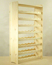 MODO24 Porta Bottiglie Vino Armadio Supporto portabottiglie per 56 Bottiglie di Vino Nuovo.