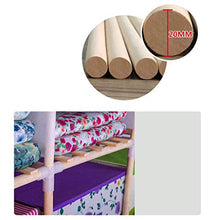 JFFFFWI Armadio Semplice 170 * 60 * 45cm in Legno massello di Oxford armadietto Pieghevole Guardaroba smontabile Portatile