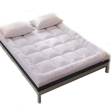QXTT Materassi Letto Futon Materasso Futon Matrimoniale Pieghevole Giapponese Tradizionale Futon Tatami Ultra Morbido per Massaggi Esercizi di Yoga Campeggio Hotel,White-90 * 190cm
