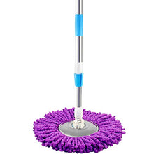 SSAYY Spray Mop Home Mop in Microfibra Ricambio Testina Magic Mop Rotazione A 360 Gradi Facile Rotazione Rotante Mop Strumenti per La Pulizia del Pavimento della Casa