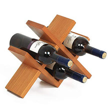 LHQ-HQ Wine Rack Decorazione Casa Stile Semplice Pranzo Quattro Bottiglie di 36 X 10 X 27 Centimetri