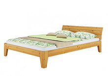 Erst-Holz Solido Largo Letto in Pino massello 160x200 Anche per Ragazzi con doghe rigide 60.62-16