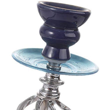 GSYH Creativo Shisha, Arabo Narghilè Ceramica Pot Bar Nightclub Fumatori Acqua Tubo Flessibile per Il Partito Family Dining,Nero