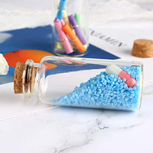 Bottiglie in vetro trasparente da 30 ml con tappi in sughero, bottiglie di vetro per decorazione, arti e artigianato, progetti, bomboniera