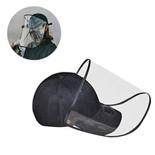 PRETYZOOM Cappellino Visiera Trasparente Visiera Protettiva Visiera Protettiva Visiera Rimovibile Anti Sputo Anti Nebbia Visiera Cappello per Forniture da Cucina All'aperto