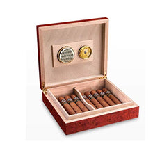 YUTRD ZCJUX Cigar Humidor Cedar Desktop Box - Risparmio di Spazio buona Tenuta Portatile Rimovibile Cigar Box
