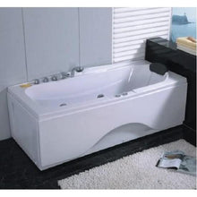 Bagno Italia Vasca da bagno idromassaggio cm 170x78 con 8 getti e una seduta