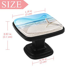 Stella marina del sole 4 PCS Pomelli per Porta, Pomolo per Mobile, Pomelli per Mobili con Viti, Maniglia per Armadietto, Pomelli per Porta, Pomelli per Cassetti per Porta, Armadio, Cassetto e Credenza