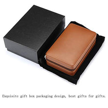 Cigar Humidor, Portatile Cigar Box Set con Built-in Cigar Humidor 4 capacità Cigar Box (203 * 127 * 77Mm),B