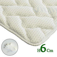 ITALYMATERASSI TOPPER VITALITY H6 cm memory Foam correttore per materasso Super traspirante grazie all’innovativo tessuto Greep Sovramaterasso matrimoniale 160x200