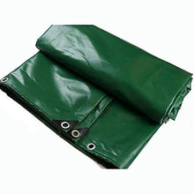 MTYLX Grande Tela Cerata Resistente, Teloni, Protezione Solare Impermeabile Antipioia per Giardino, Copertura per Auto 520G / M²,Verde,3 × 4 M
