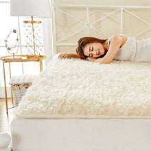 HKX Tappetini coprimaterasso Futon, Materiali Naturali Sottili Morbidi Comodi Caldi Queen Size Dormitorio-B 100x200cm (39x79 Pollici)