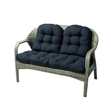 Redcolourful - Set di 3 cuscini per sedie, cuscini per divano, per patio, chaiselongue per la casa, interni ed esterni, colore grigio, 3 pezzi