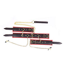 Collar Leather Kit System con HandCüffš e clip Nìpplé