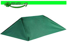fregaren.de - Tetto di ricambio per gazebo 3 x 4 m, sabbia anticata, impermeabile, materiale: Panama PCV Soft 370 g/m², modello 9 (verde)
