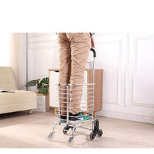 Carrello Carrello Piccolo Carrello Pieghevole Carrello a Mano Pieghevole (Colore : B)