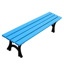 GaoF Panchine in ghisa per Cortile Esterno, Panca da Giardino per Esterni in Legno massello Anti corrosivo, Panchine per Portico per mobili da Esterno, Carico 660 libbre/ospitare 2-4 Persone