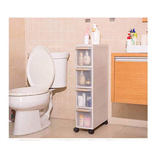 BUDBYU Armadio Laterale Stretto, Armadio Laterale Trapuntato Armadio cassettiera Armadio Bambino Armadio da Cucina cassettiera da Bagno risparmia Spazio