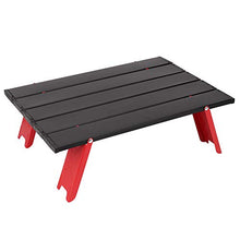 01 Tavolo da Campeggio Portatile, Tavolo da Spiaggia Portatile, Tavolo da Barbecue Leggero e Portatile per Barbecue all'aperto, Escursionismo e Pesca in Campeggio