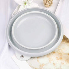 Ispessita Lavabo Pieghevole Portatile casa in Materia plastica Lavanderia idromassaggio Viaggi Grande Multiuso in plastica Bacino Turismo all'Aria Aperta, Viola