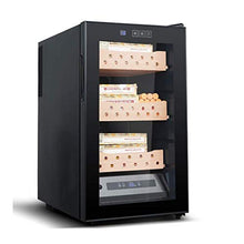WRJY Umidificatori Armadietto per sigari in Legno di Cedro Armadio per sigari elettronico Armadio per sigari per Uso Domestico con Serratura Armadio idratante Temperatura e umidità Cost