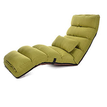 XZPENG Pigro Couch Individuale Pieghevole Divano Letto Poltrona Balcone Finestra Lounge Chair (Color : Fruit green-175cm)