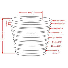 Epaynetwork Tappo a Cuneo Cono per Ombrellone Base per Ombrellone Supporto per Tavolo da Patio Tappo per Anello per Foro per Ombrellone Diametro 1 5 Pollici / 38 Mm per Apertura Foro Tavolo