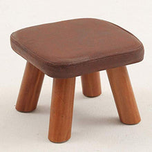 Sedia Da Bar Sgabello Sedia Poggiapiedi Creativi dei bambini Adulto Piccolo Bench Divano Piazza Sgabello Contiene spugna ad alta densità Sgabello scarpe di legno massello Panca Tavolino Sgabello QAF10