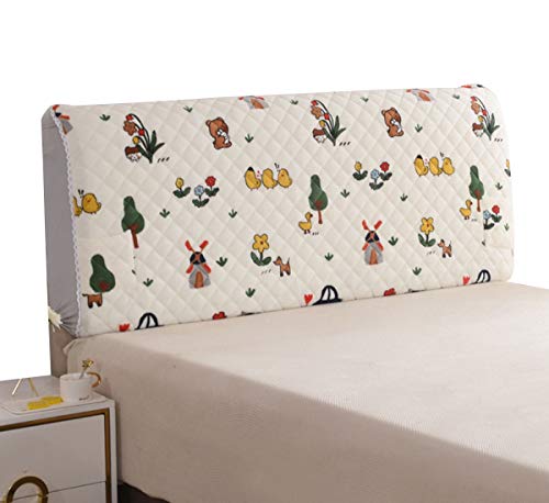 HDGZ Fodera Elastica Protezione Copertura per Testiera per Letto Copri Testata Letto Elastico all-Inclusive Coperchio Europeo Soft Cover Lavabile Testata Letto (Color : K, Size : 180 * 60cm)