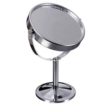 Specchio per Il Trucco con LuceSpecchio Bifacciale Portatile Girevole per Trucco Cosmetico Ingrandente Illuminato A LED Illuminato