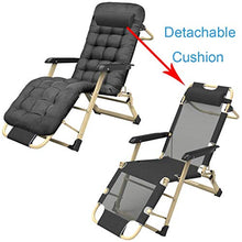 SHUAIIJUAN Sedia per il tempo libero domestico Sedia pieghevole Reclining giardino esterno del giardino Sdraio reclinabile Sedie Sdraio Zero Gravity for Camping viaggio Patio Decking Max.200kg
