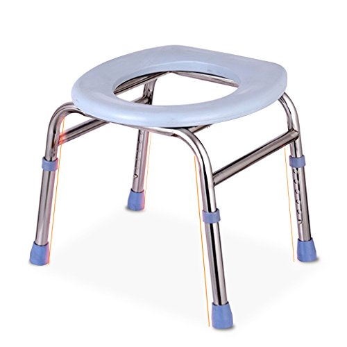 MGMDIAN Sgabello WC - Sedia per Toilette Anziani disabili Sgabello per Il Bagno Portatile - Sgabello per Le Donne Incinte Accessori da Bagno