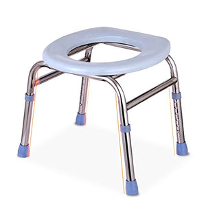 MGMDIAN Sgabello WC - Sedia per Toilette Anziani disabili Sgabello per Il Bagno Portatile - Sgabello per Le Donne Incinte Accessori da Bagno