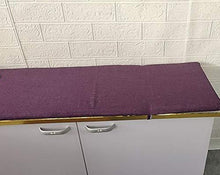 JHuanic - Cuscino per panca da giardino, morbido, per sedia a dondolo, per mobili da esterni, interni, per sala da pranzo, 2 o 3 posti, colore: grigio, 30 x 70 x 3 cm