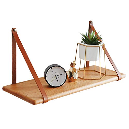 Semplicità Elegante Scaffale a Muro Scaffalature Sospese Scaffali per Treppiede Set Top Box Scaffale per Libri Impermeabile Salva Spazio Soggiorno, 6 Dimensioni, HJJ, B, 60x22x22cm