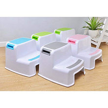Tastak Bambini innalzamento Sgabello, antiscivolo bambino in piedi Sgabello, piedi Sgabello, Infermieristica piede mettere piede Casa multifunzione Bagno Sgabello, sicura e ferma, Rosa Blu Verde Grigi