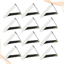 DOITOOL 24 PCS Tovaglia Clip di Triangolo in Acciaio Inox Clip di Tavolo da Picnic Tavolo della Copertura del Panno Morsetti Tovaglia Supporti per Picnic Tendoni Matrimoni Partito 5
