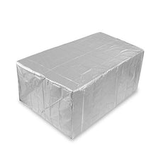 ZOYOSI 170 x 97 x 71 cm Argento Mobili Copertura Impermeabile Rettangolare Tavolo da Giardino Sedia Riparo