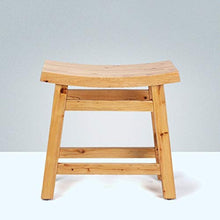 HYYDP Bagno Sgabello Sgabelli da Doccia/Vasca Sgabello da Doccia in Legno Sgabello in Legno Cambia Scarpe Sgabello Be Applicable Compatible for Anziani/disabili Antiscivolo Sgabello da Doccia curv