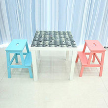 Aishang Sgabello Sgabello Sgabello Sgabello Sgabello Sgabello In Legno Solido Sgabello Sgabello Sgabello Sgabello Home Bambino Adulto Sgabello Sgabello Pieghevole Opzione 48 * 50 (Colore: B)