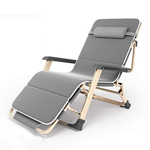 DGHJK Sedia a gravità Zero Sedia da Esterno Pieghevole Regolabile con Comodi Cuscini Traspiranti per Piscina, Spiaggia, Prato, carico Massimo 150 kg